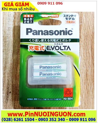 Pin điện thoại bàn không dây Panasonic _Pin sạc AAA 1.2v Panasonic BK-4MLE/2BC AAA780mAh 1.2v (Nội địa Nhật_Loại Vỉ 2viên)